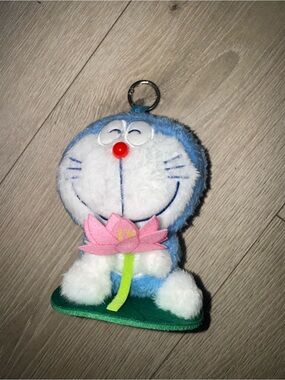 Doraemon Flowers & Blessing Series Plush Blind Box Pendant Keychain